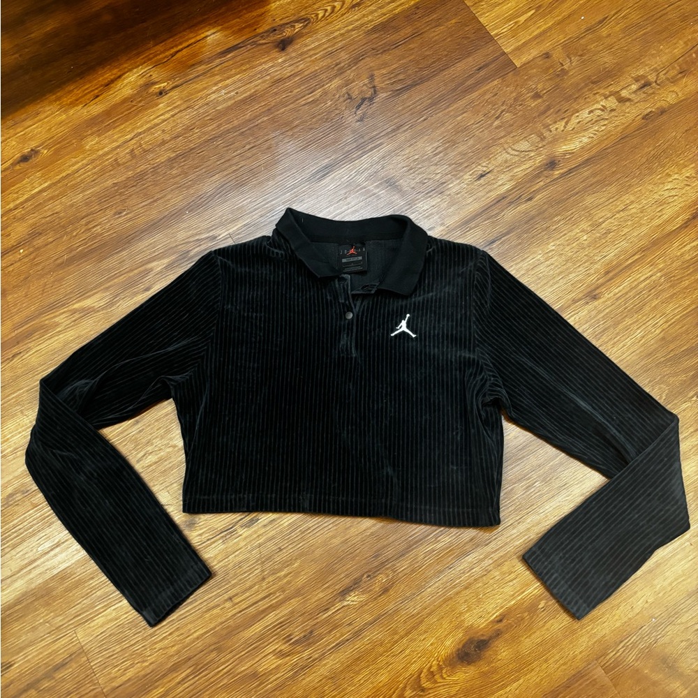 Jordan brand collared crop top